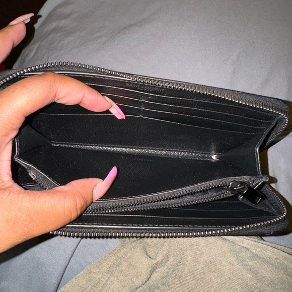 YSL Monogram Quilted Wallet - Picture 10 of 12